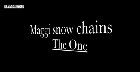 Maggigroup CANEPAL085 The One Catene da Neve Set di 2
